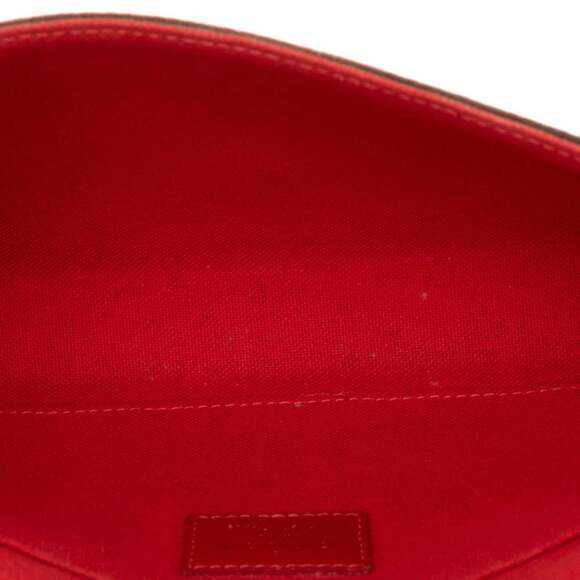 LOUIS VUITTON Brown Damier Leather Pochette Shoulder Bag - Picture 5 of 8